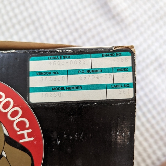 🎩Vintage Armchair Pooch In Original Box with Cup - Picture 7 of 7